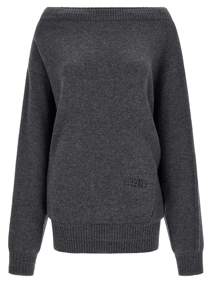 Mm6 Maison Margiela Numeric Signature Mm6 Abiti - Grigio | f6536d9a625c0cfed298237e57af53ba7a0c8f5f