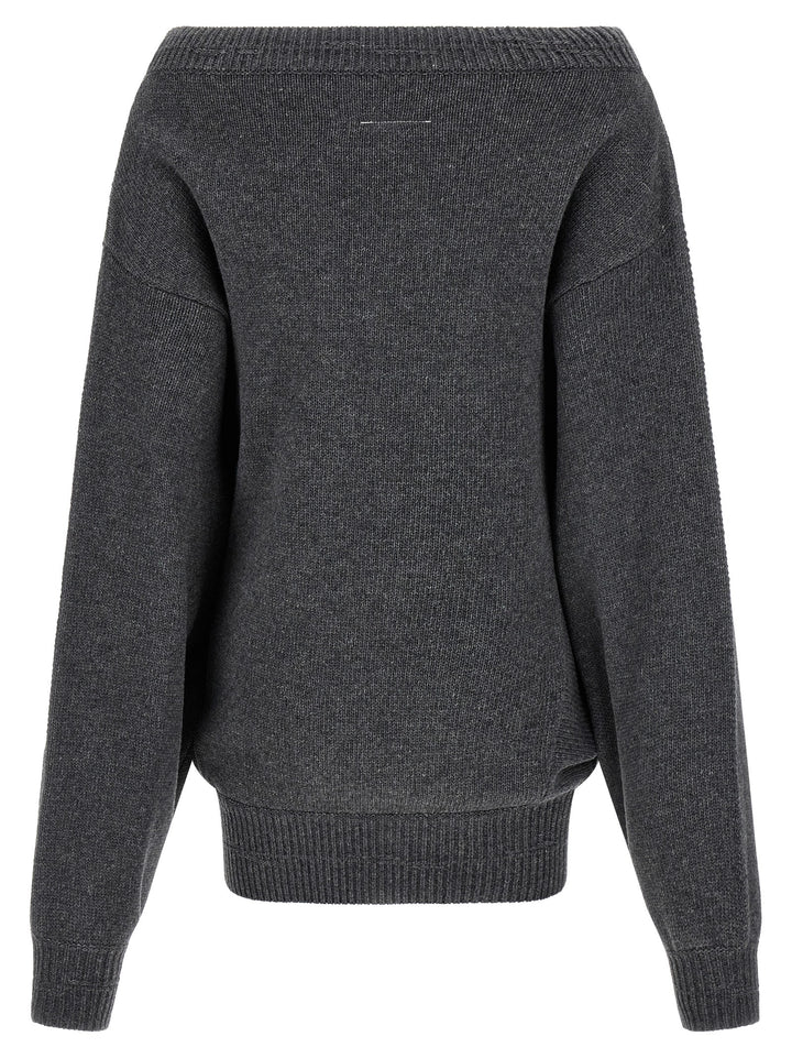 Mm6 Maison Margiela Numeric Signature Mm6 Abiti - Grigio | 899b14ba2402c096322d2db8d456b11b91244ff5