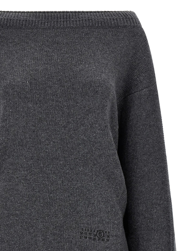Mm6 Maison Margiela Numeric Signature Mm6 Abiti - Grigio | bee3510db76d91cc7a9d409b92a854ea78763f25