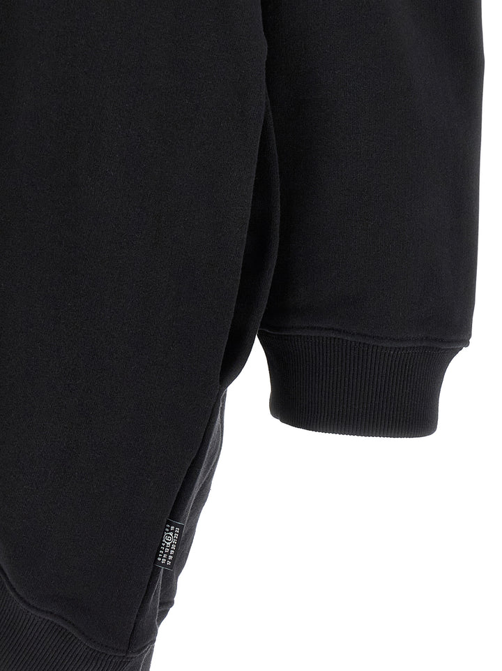 Mm6 Maison Margiela Off-Shoulder Hooded Dress Abiti - Nero | ba7b70dba31387e56d69e3c5d36ea7a392ad6432