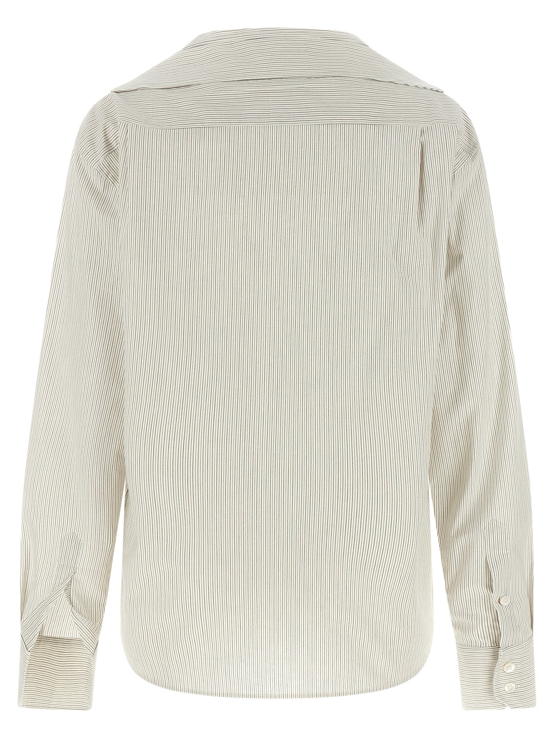 Mm6 Maison Margiela Trompe L'oeil Collar Shirt Camicie - Grigio | e851bae7dbff92613a00466def165ac9a2404672
