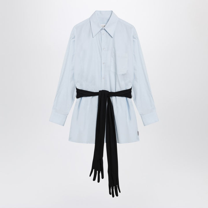 Mm6 Maison Margiela Shirts & Tops - Celeste | 1aa560d716c9d351cf0b9374cc23c4845d75bb27