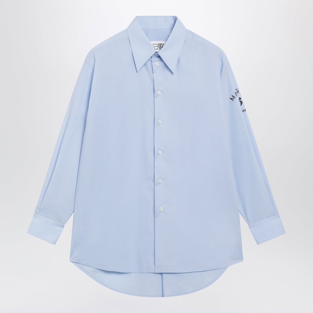 Mm6 Maison Margiela Shirts & Tops - Celeste | 359d3ab2d083b191aec4b60e2cd606ab38b50337
