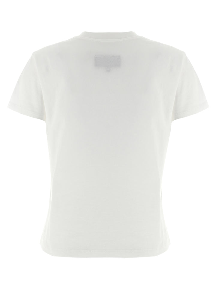 Mm6 Maison Margiela Numeric Signature Mm6 T shirt - Bianco | 3278c5d8002b1a22a333a41ee7097181472250bd