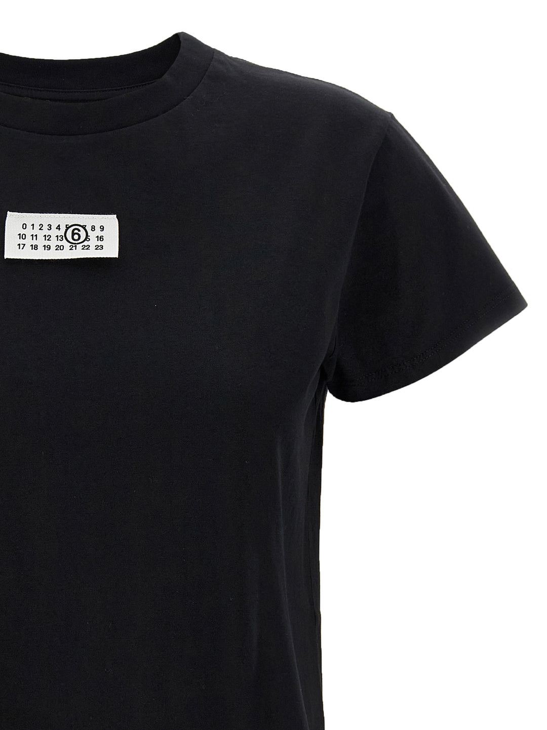 Mm6 Maison Margiela Numeric Signature Mm6 T shirt - Nero | e93b2665286a7987dd201d74483e0331c6ceb23a