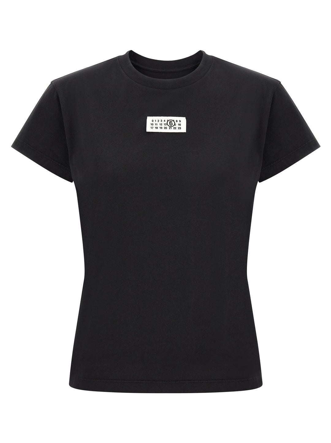 Mm6 Maison Margiela Numeric Signature Mm6 T shirt - Nero | 4afc53389bc420e7a66a21c80724efa75af0f9b3