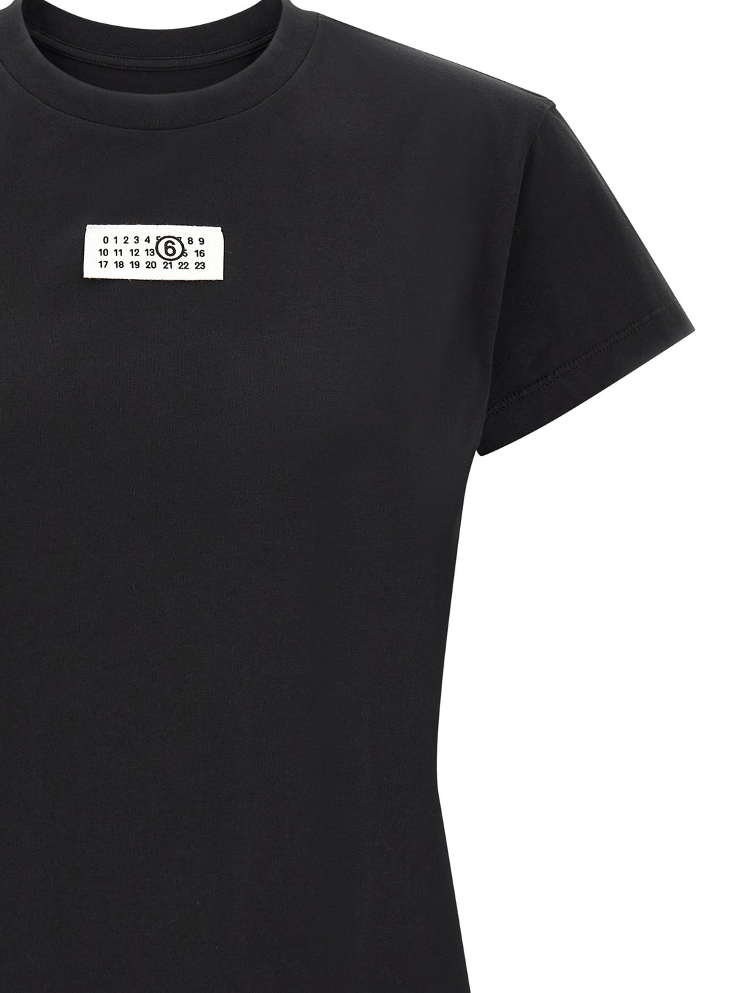 Mm6 Maison Margiela Numeric Signature Mm6 T shirt - Nero | 18d90e83a3aeaacf92515d13a843f667707da98c