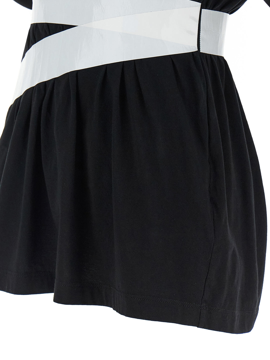 Mm6 Maison Margiela Taped T shirt - Bianco/Nero | 4022a79f3b1cdcef002b8a22feb683e467c28152