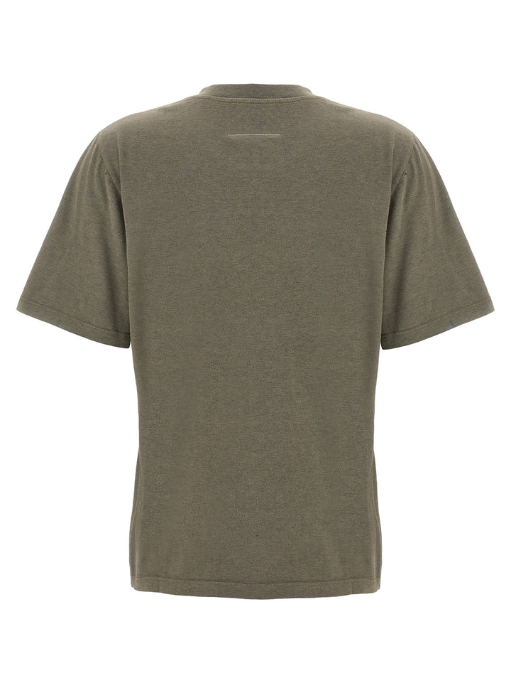 Mm6 Maison Margiela Numeric Signature Mm6 T shirt - Grigio | eac904a60d0c5fc6ad3f1b217aa1df9bab0a315f