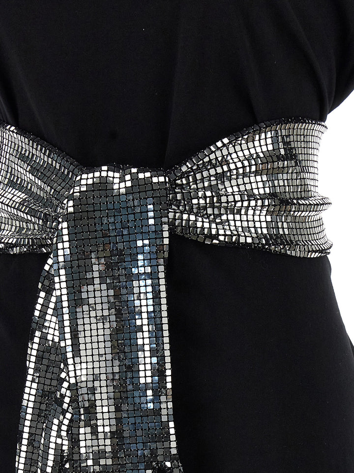 Mm6 Maison Margiela Sequin Gloves T shirt - Nero | 5bfe0acbba0c17cd93a01e716aae2f68b2299ae8