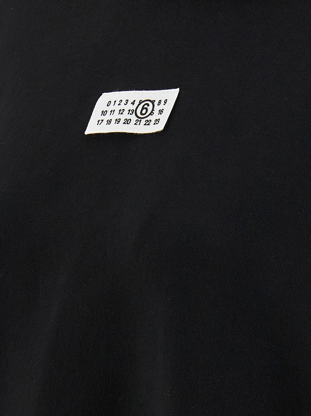 Mm6 Maison Margiela Numeric Signature Mm6 Felpe - Nero | 63aea6079c89f64f82a179b26dddd3724bc3ea79