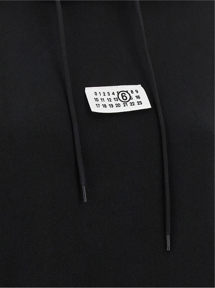Mm6 Maison Margiela Numeric Signature Mm6 Felpe - Nero | 1f79424832480f08d234a48a0d4ec35846894a2c