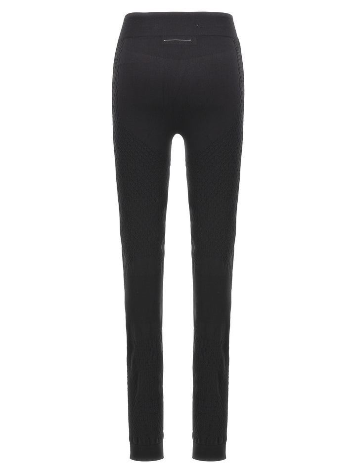Mm6 Maison Margiela Maison Margiela X Salomon Mm6 Leggings - Nero | 515ecfc7d7016d4e980f29338ab68123e7767721