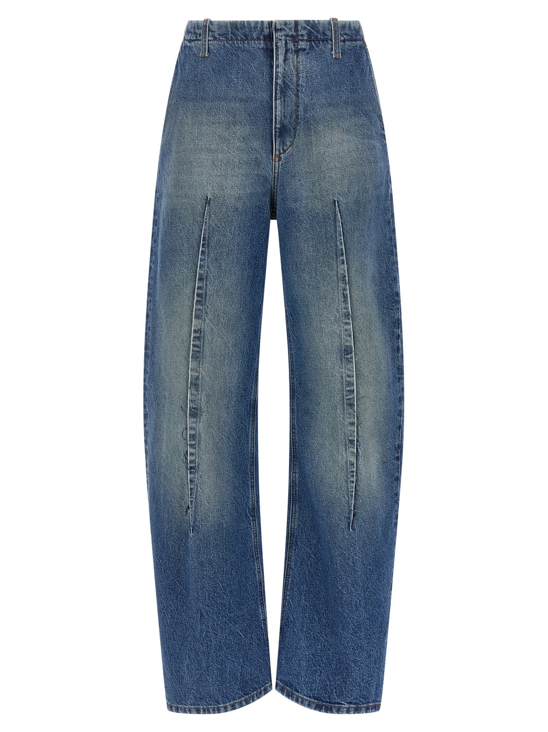 Mm6 Maison Margiela Vertical Pinch Jeans - Blu | cbaa05ca0b6ac7c505232d0ecd74d97f0a1cb719