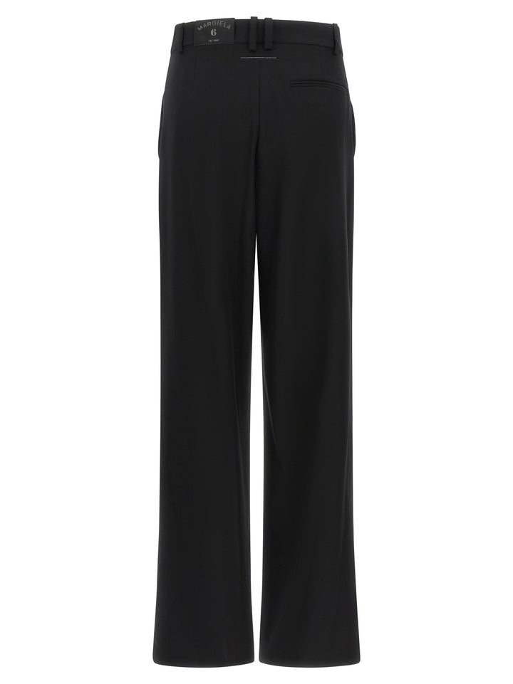 Mm6 Maison Margiela Margiela 6 Pantaloni - Nero | 1ddbea35350b64fa7ddbc05764ba60de2ed1ac58