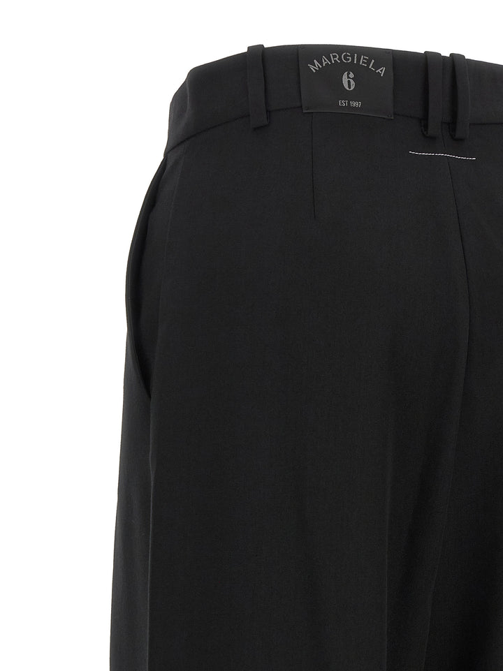 Mm6 Maison Margiela Margiela 6 Pantaloni - Nero | cd502969c70993b84bf651b5c1405834e164d787