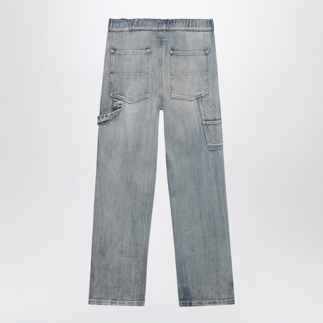 Mm6 Maison Margiela Pantaloni - Blu | 93772127e70c5f054465bc5b9b12090147dcf782