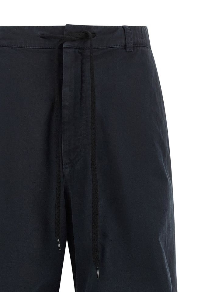 Mm6 Maison Margiela White Stitch Line Pantaloni - Blu | 405429bfc5e40ff9d30dc3945b396a51a96ef40c