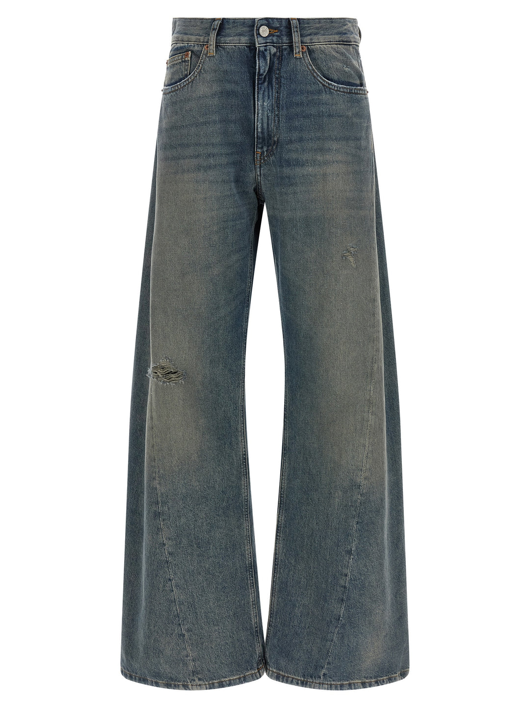 Mm6 Maison Margiela Wide-Leg Jeans - Blu | 0e01613d4877342a93b6fb4cff20e5b9186cb8d2