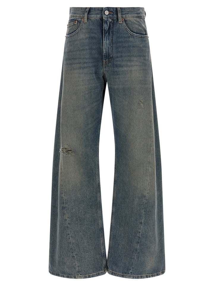 Mm6 Maison Margiela Wide-Leg Jeans - Blu | 0e01613d4877342a93b6fb4cff20e5b9186cb8d2