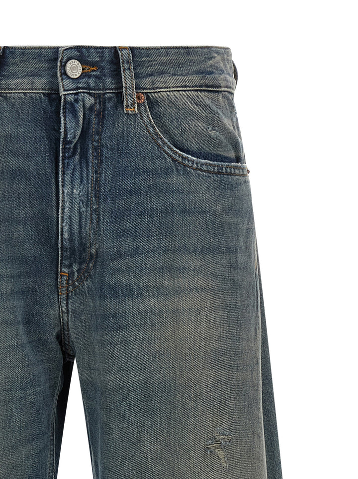 Mm6 Maison Margiela Wide-Leg Jeans - Blu | 96dc4e4013d0295ec6ee94aeac15dec6f449303f
