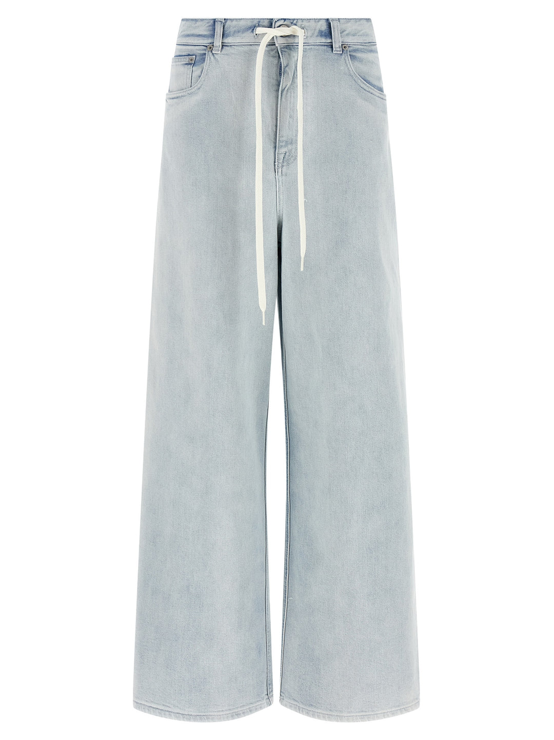 Mm6 Maison Margiela Drawstring Jeans - Celeste | 2dba584d9c48cd61105a776db0c299170be5cb27