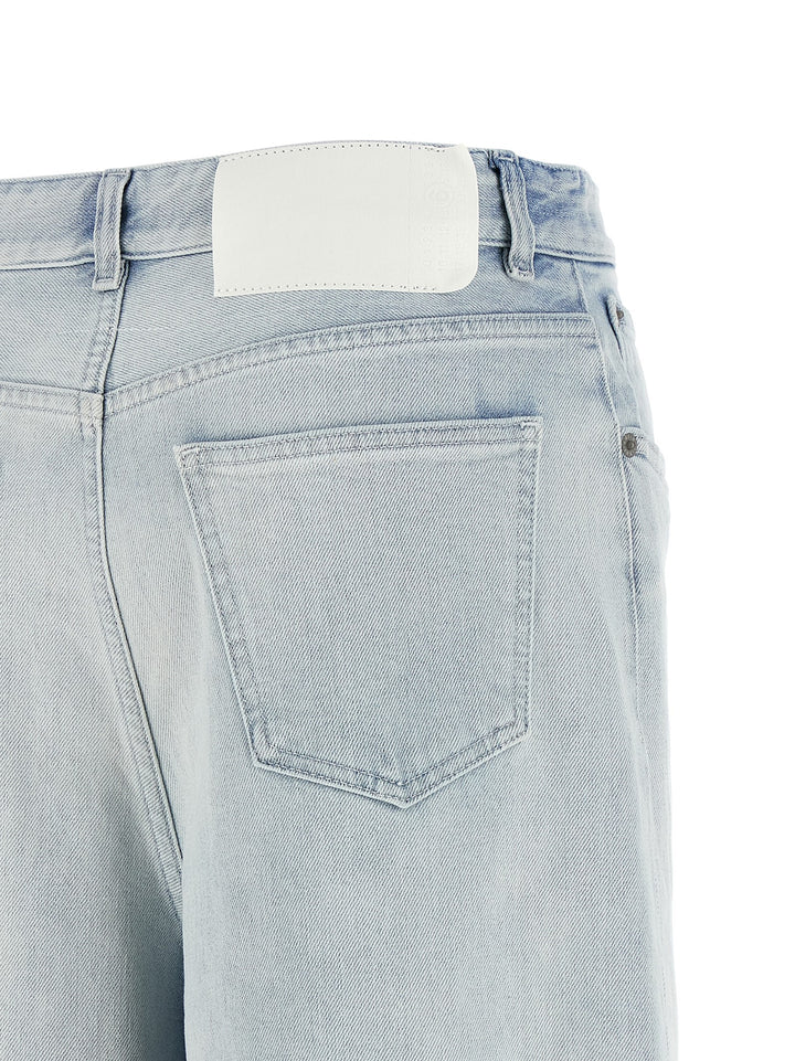 Mm6 Maison Margiela Drawstring Jeans - Celeste | 69dc96cb983cfd01e5d218258bd87107a39412c2