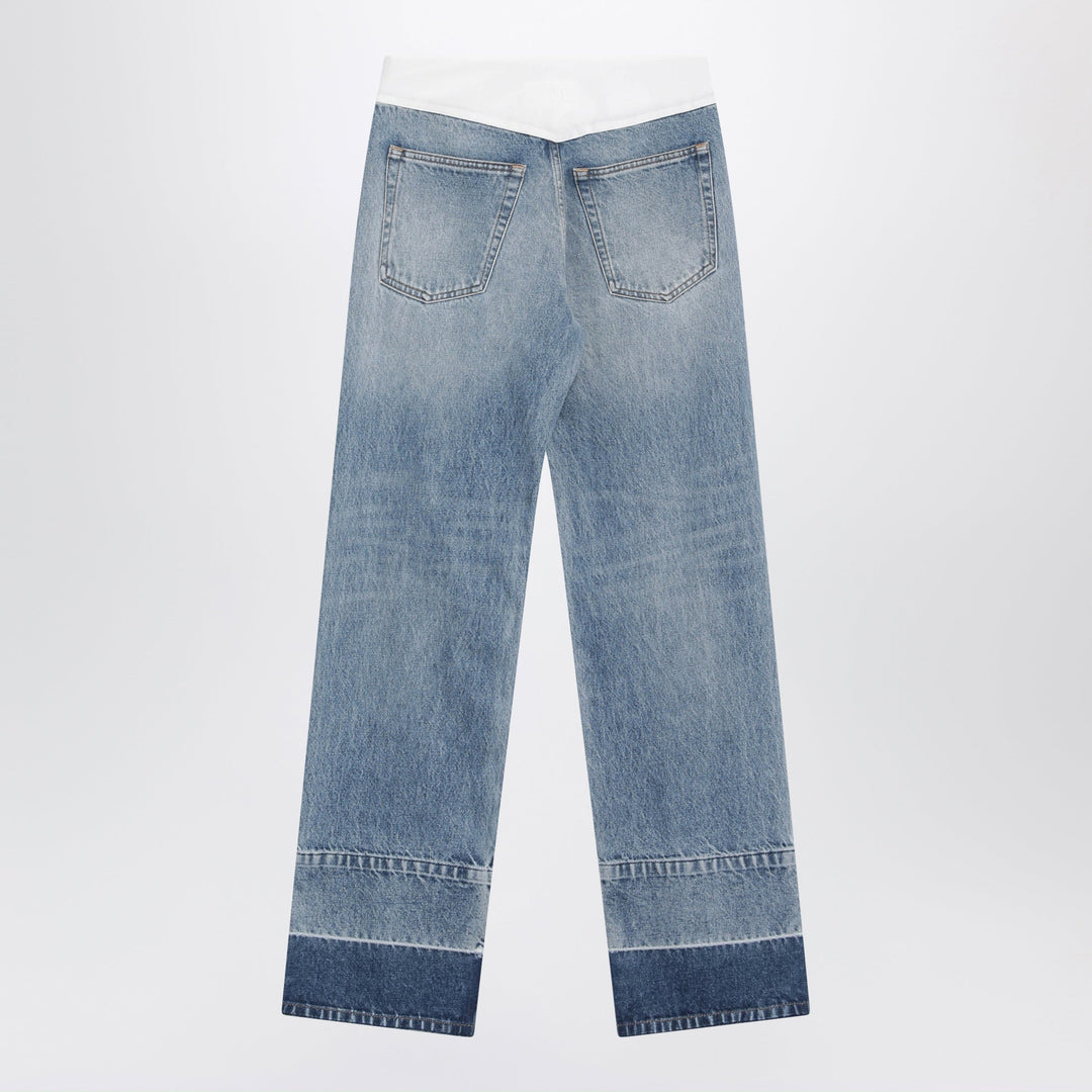 Mm6 Maison Margiela Pantaloni - Blu | 84c87722e70fc193f6d01266a1d42303034767ca