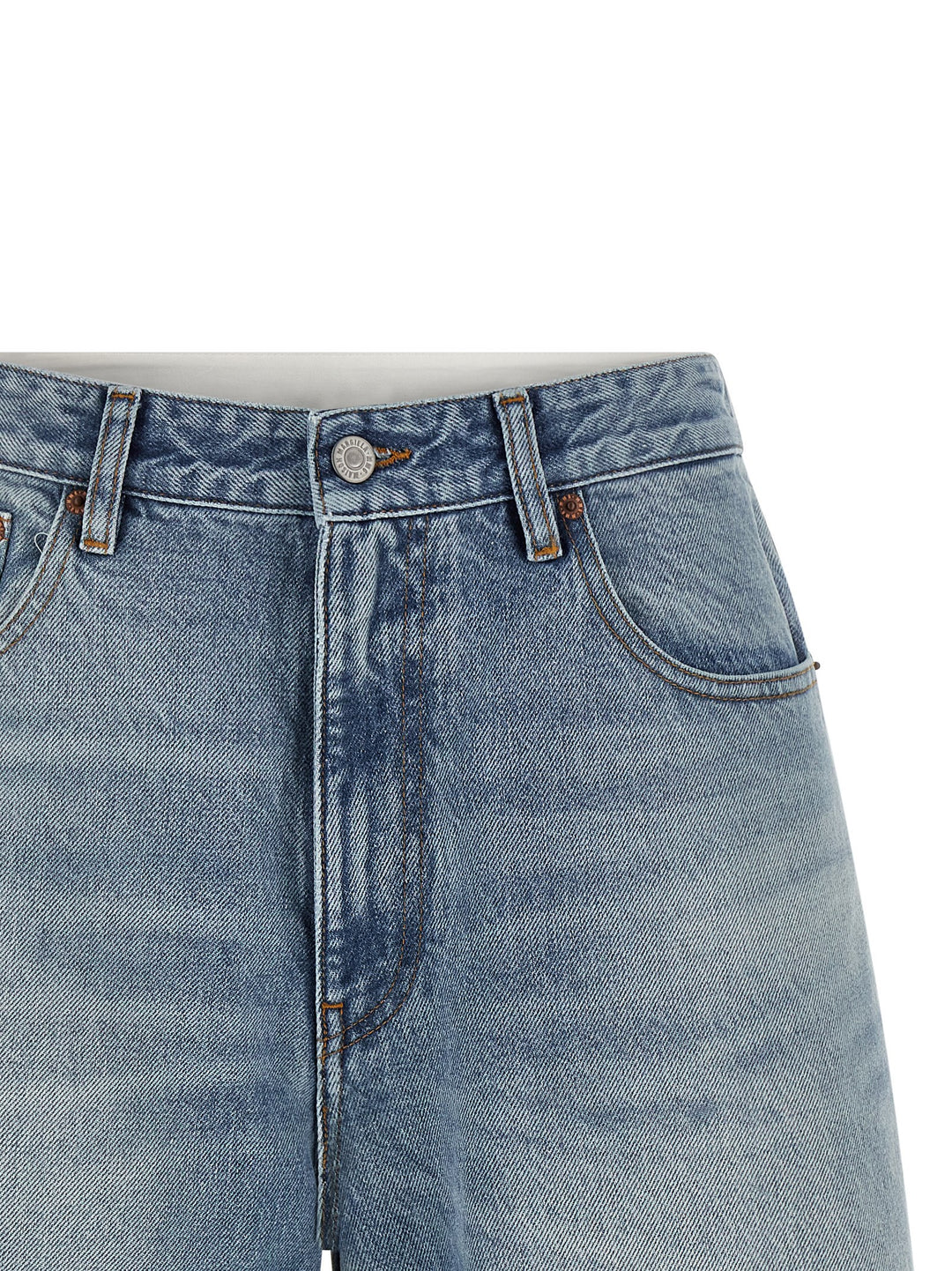 Mm6 Maison Margiela White Carré Bermuda Shorts Bermuda e Short - Celeste | a542c7ade78573152419092d2690ba428db0bded