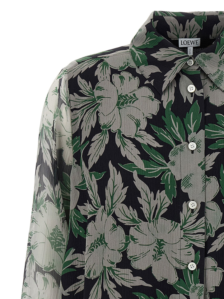 Loewe Silk Shirt Camicie - Multicolor | f988ceddd8cb00f20dcd17bb1d073b4217d7ed75
