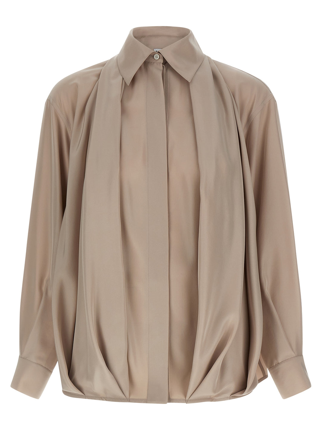 Loewe Silk Draped Shirt Camicie - Rosa | f625e77e6c300d7abef9fa01913aaf8ce0d3e778