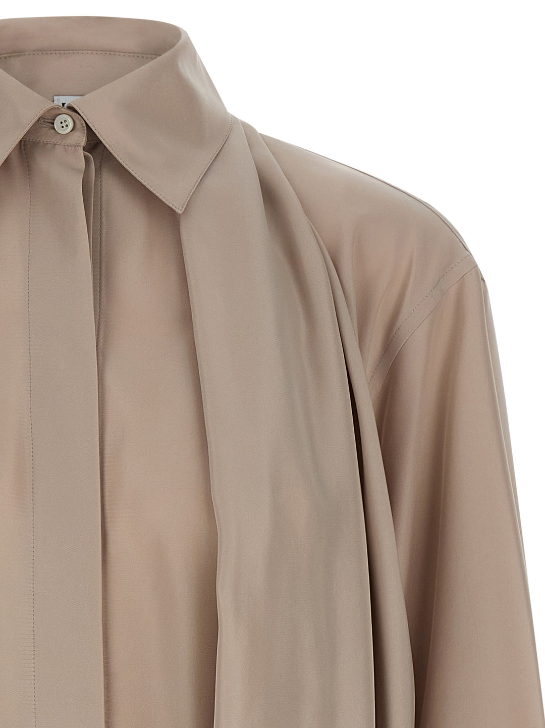 Loewe Silk Draped Shirt Camicie - Rosa | 0b5666da7066ccb0650d183b8b3eac37866e986e