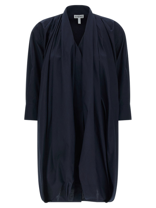 Draped Dress Abiti Blu