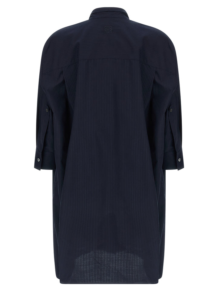 Loewe Draped Dress Abiti - Blu | 38b06c513fef8c7a30549b15f1590395b8c2524c