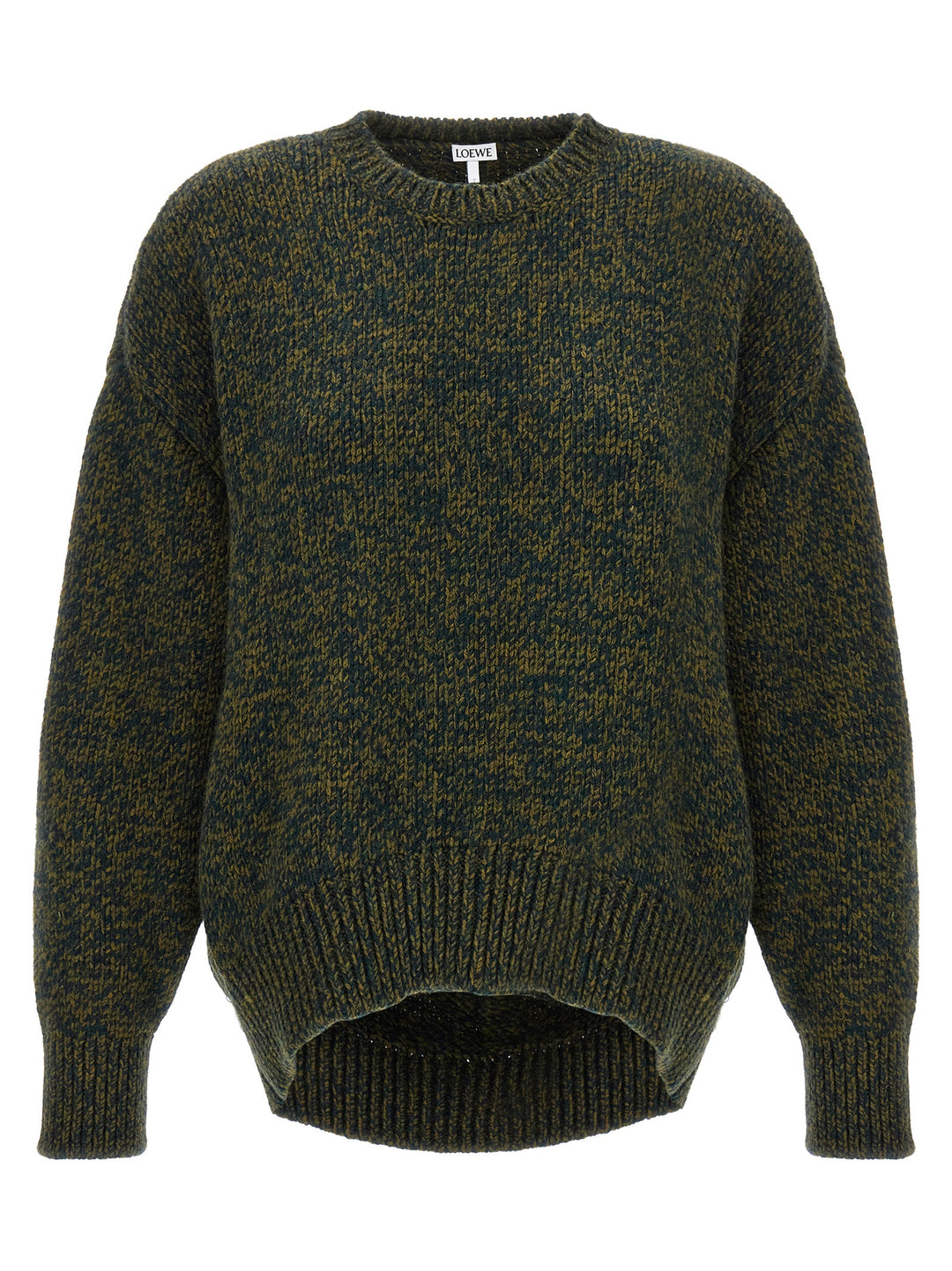 Loewe Double Neck Sweater Maglioni - Verde | d3bccb74c4cfb0a12a1503844d2bc3f0a5d4b11b