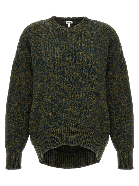 Double Neck Sweater Maglioni Verde