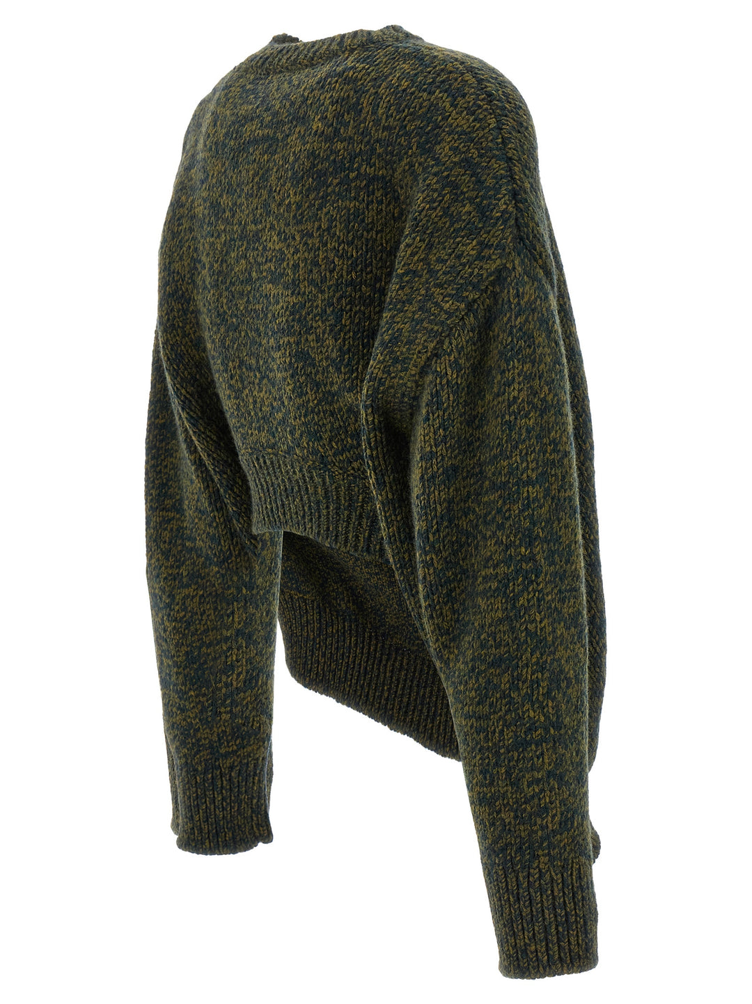 Loewe Double Neck Sweater Maglioni - Verde | 13b1716617b6b0a7dff85dc6f66179c6dd43d8f9