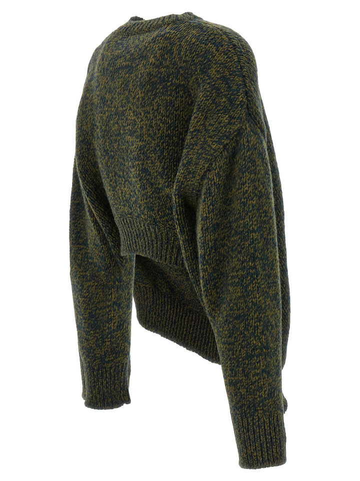 Loewe Double Neck Sweater Maglioni - Verde | 13b1716617b6b0a7dff85dc6f66179c6dd43d8f9