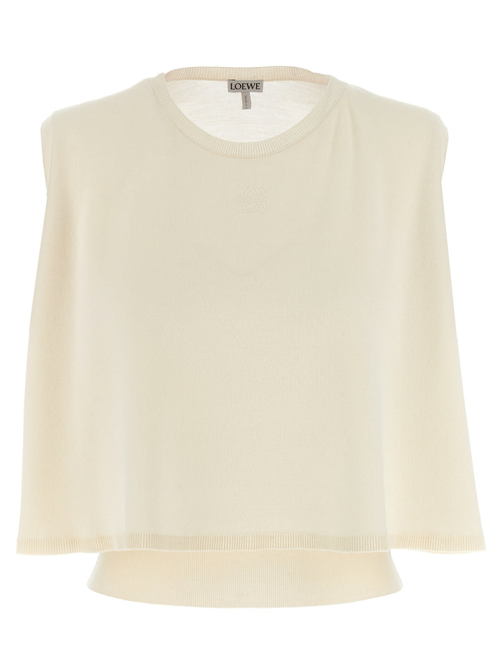 Loewe Wool Sweater Maglioni - Bianco | 190e8d4cfa929d356030ba47c066210828a20b86