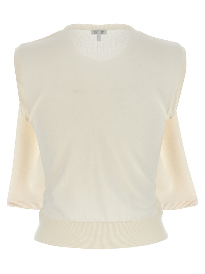 Loewe Wool Sweater Maglioni - Bianco | 5114560965114b26b6b14b8934d4ec9ac8addf90