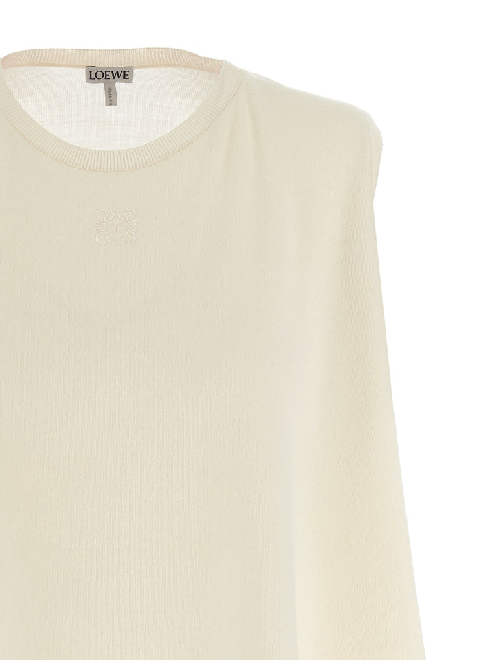 Loewe Wool Sweater Maglioni - Bianco | dc1488aa048842221f121295a061c4d5235208b1
