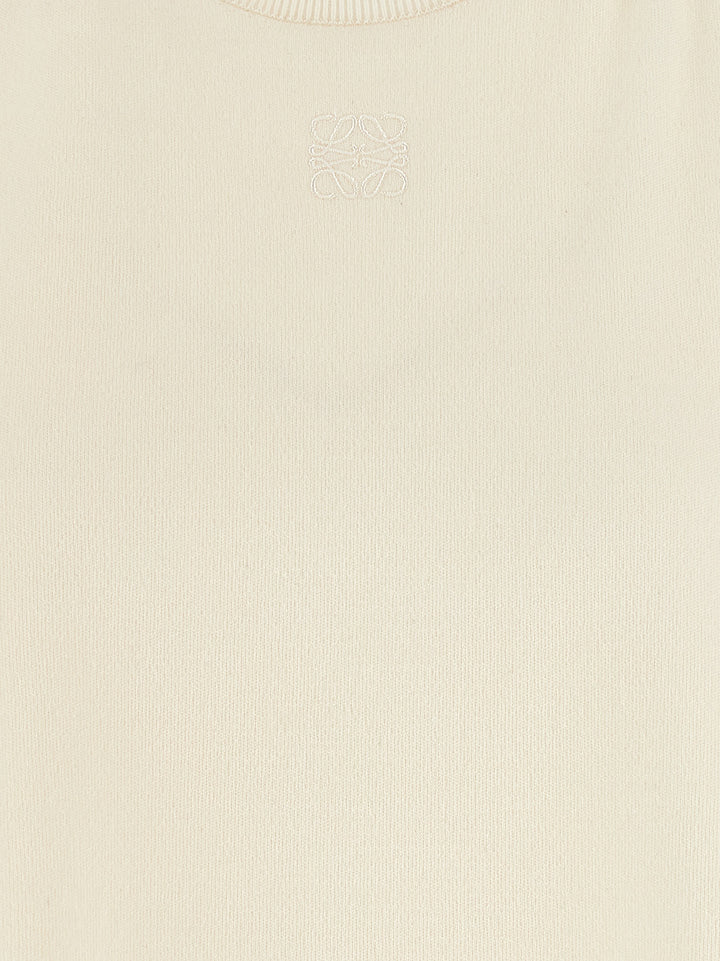 Loewe Wool Sweater Maglioni - Bianco | 6f2272bb09c402ef9fd10fbfc5606e97921f8d02