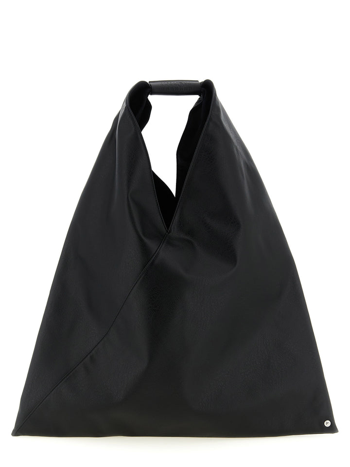 Mm6 Maison Margiela Japanese Classic Borse a Mano - Nero | 55e46d3560c57b524a4684e233e35dd68713a8eb