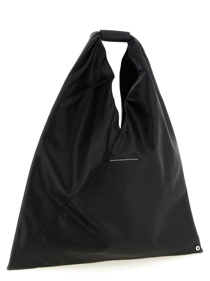 Mm6 Maison Margiela Japanese Classic Borse a Mano - Nero | 05e0a75602794dcadde77223e5657aa25f01b752