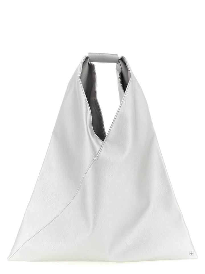 Mm6 Maison Margiela Japanese Classic Borse a Mano - Silver | 740fdd458f31fbde61208ef4a54b62c5569f6d88