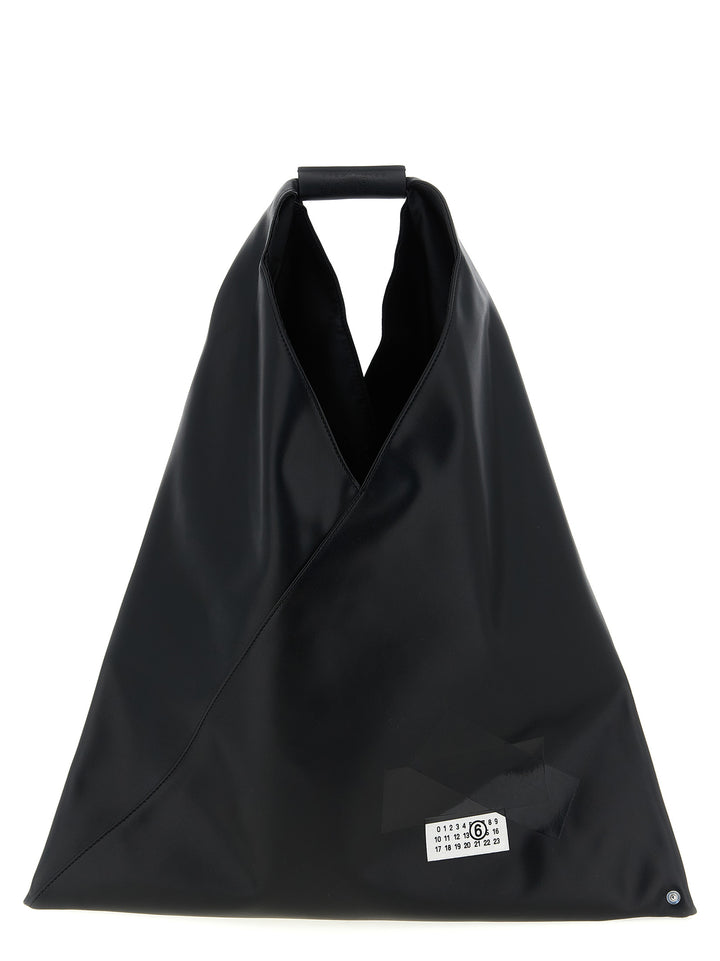 Mm6 Maison Margiela Japanese Classic Borse a Mano - Nero | 619527801ac63b09415e795d58aa1918dcabaf5a