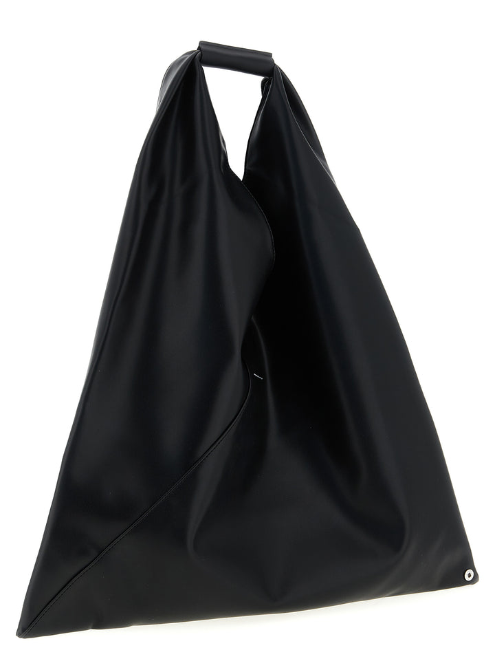 Mm6 Maison Margiela Japanese Classic Borse a Mano - Nero | 9a07c977973c8e043b08ce6181ea2123088deb8f