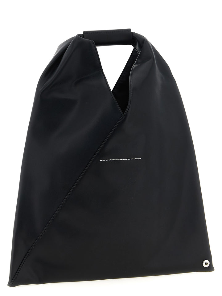 Mm6 Maison Margiela Small Japanese Borse a Mano - Nero | 48f879509062853ed8258b9a11b3c402c007adf6