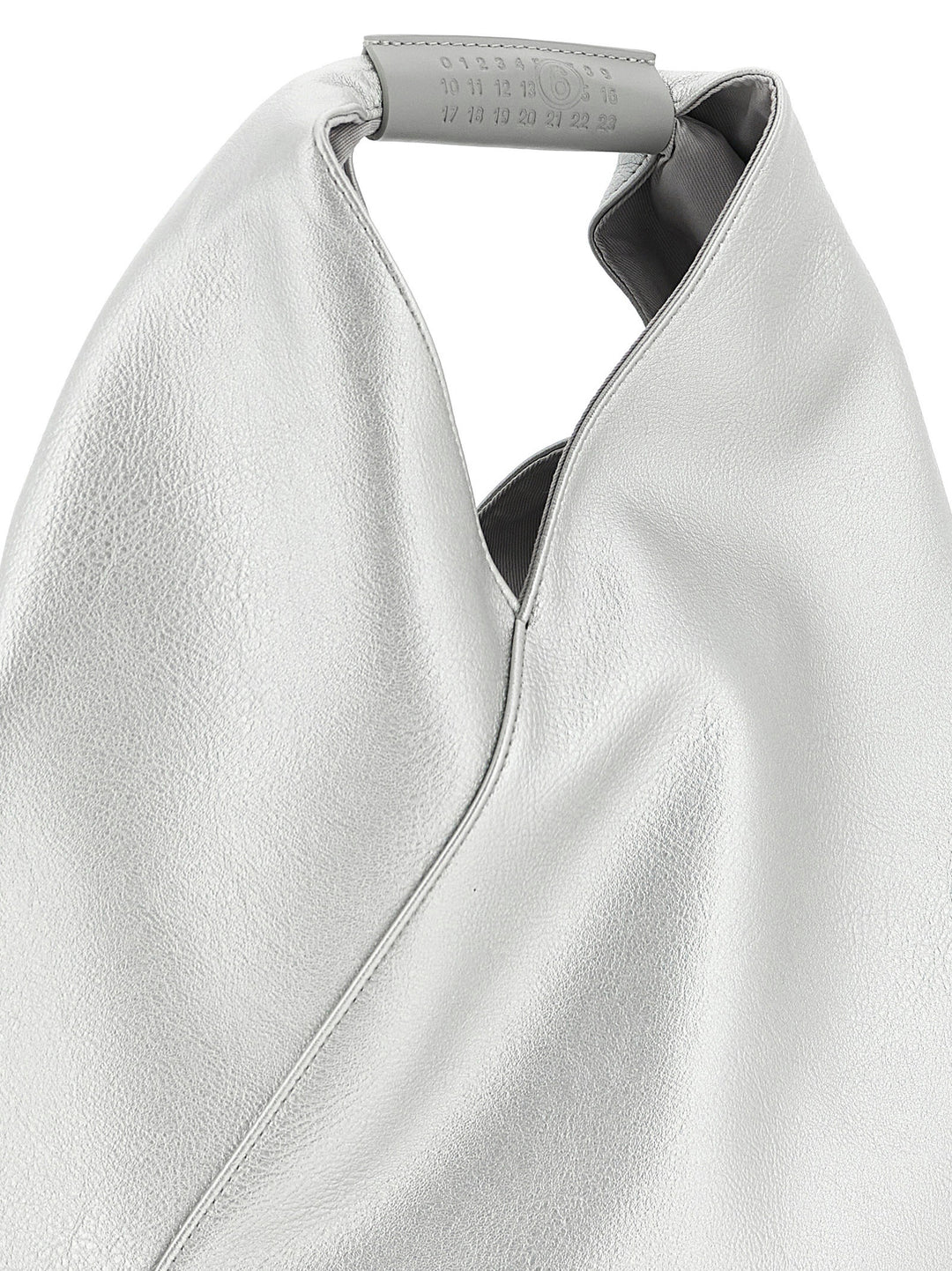 Mm6 Maison Margiela Japanese Small Borse a Mano - Silver | 581d391909dee5b750e16e77e0c85cd35e979ad3