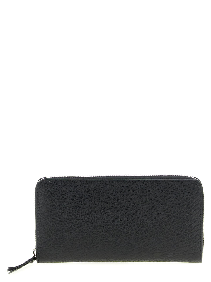 Maison Margiela Stitching Logo Wallet Portafogli - Nero | 3b62af65c76d693a8faba08ee149327f656e2cdb